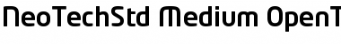 Download Neo Tech Std Font
