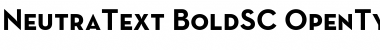 Download Neutra Text SC Bold Font