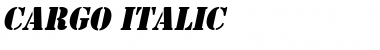 Download Cargo Italic Font