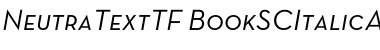 Download Neutra Text TF SC Alt Italic Font