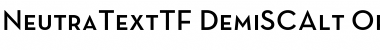 Download Neutra Text TF Light SC Alt Demi Font