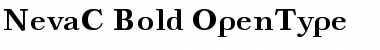 Download NevaC Bold Font