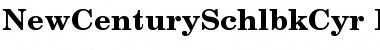 Download NewCenturySchlbk Cyr Bold Regular Font