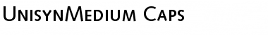 Download UnisynMedium Font