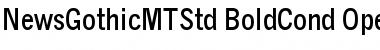Download News Gothic MT Std Bold Cond Font