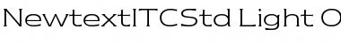 Download Newtext ITC Std Light Font