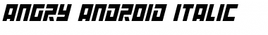 Download Angry Android Font