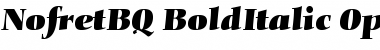 Download Nofret BQ Regular Font