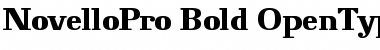 Download Novello Pro Bold Font