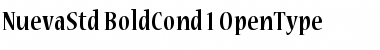 Download Nueva Std Bold Condensed Font