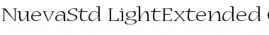 Download Nueva Std Light Extended Font
