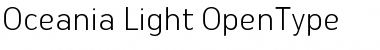 Oceania-Light Font