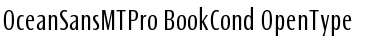 Download Ocean Sans MT Pro Book Cond Font