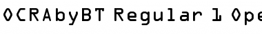 Download OCR-A Regular Font