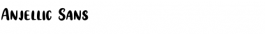 Download Anjellic Sans Font
