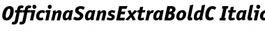 Download OfficinaSansExtraBoldC Italic Font