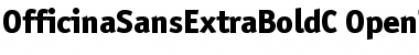 Download OfficinaSansExtraBoldC Regular Font