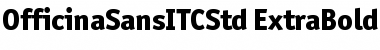 Download OfficinaSansITCStd Font