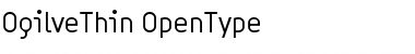 Download OgilveThin Regular Font