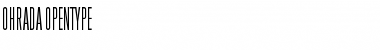 Download Ohrada Font Download Ohrada Font