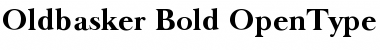Download Oldbasker-Bold Font