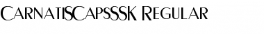 Download CarnatiSCapsSSK Regular Font