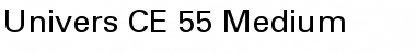 Download Univers CE 55 Medium Font