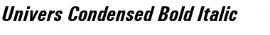 Download Univers Condensed Font