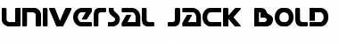 Download Universal Jack Bold Font