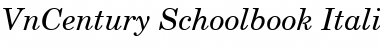 Download .VnCentury Schoolbook Italic Font