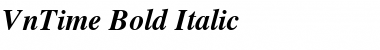 Download .VnTime Bold Italic Font