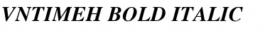 Download .VnTimeH Bold Italic Font