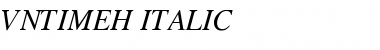 Download .VnTimeH Italic Font