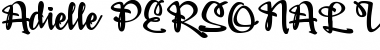 Download Adielle PERSONAL USE ONLY Font Download Adielle PERSONAL USE ONLY Font