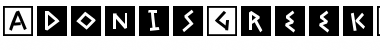 Download AdonisGreekSquares Font Download AdonisGreekSquares Font