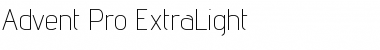 Download Advent Pro Font