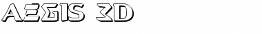 Download Aegis 3D Font Download Aegis 3D Font