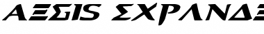 Download Aegis Expanded Italic Font Download Aegis Expanded Italic Font