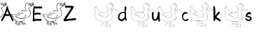 Download AEZ ducks Font Download AEZ ducks Font