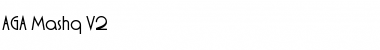 Download AGA Mashq V2 㔞 Font Download AGA Mashq V2 㔞 Font