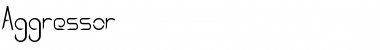 Download Aggressor Font Download Aggressor Font