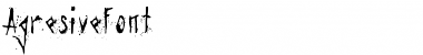 Download Agresivefont Font Download Agresivefont Font