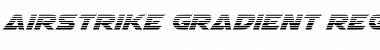 Download Airstrike Gradient Font Download Airstrike Gradient Font