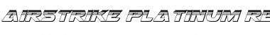 Download Airstrike Platinum Font Download Airstrike Platinum Font