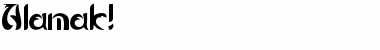 Download Alamak! Font