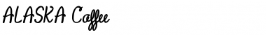 Download ALASKA Coffee Font