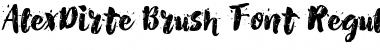 Download AlexDirte Brush Font Font