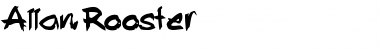 Download Allan Rooster Font Download Allan Rooster Font