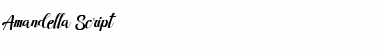 Download Amandella Script Font Download Amandella Script Font