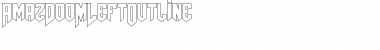 Download AmazDooMLeftOutline Font Download AmazDooMLeftOutline Font